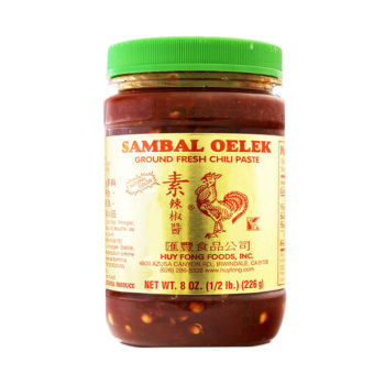 Huy Fong Sambal Olelek Chilli Sauce 8oz (24 Pack)