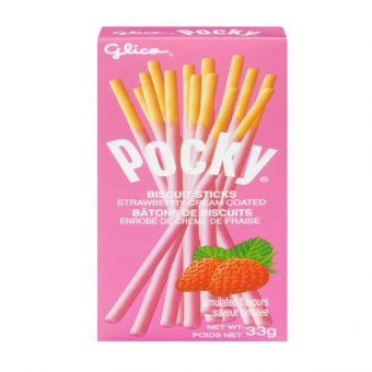 Pocky Strawberry 33g (10 Pack)