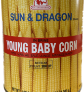 Sun & Dragon Young Whole Baby Corn