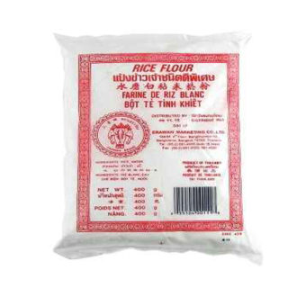 3 Erawan White Rice Flour 400g (30 Pack)