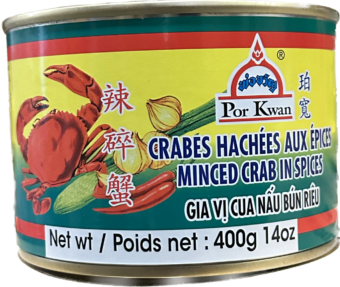 Por Kwan Minced Crab In Spices (24 Pack)