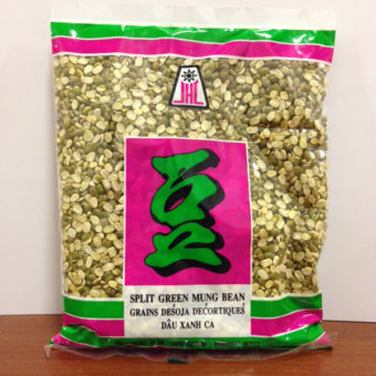 JHC Split Green Mung Beans 400g (50 Pack)