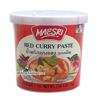 Maesri Red Curry Paste 1kg (12 Pack)