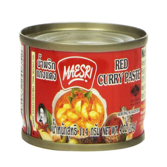 Maesri Red Curry Paste 114g (48 Pack)