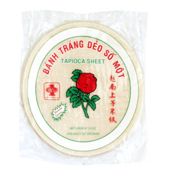 Red Rose 31cm Rice Paper (44 Pack)