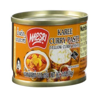 Maesri Yellow Curry Paste 114g (48 Pack)