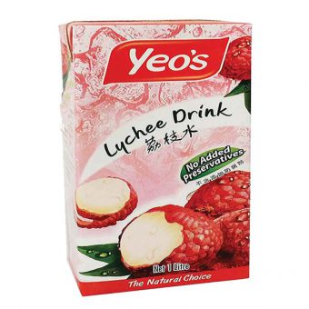 Yeo’s Lychee Drink (24 Pack)