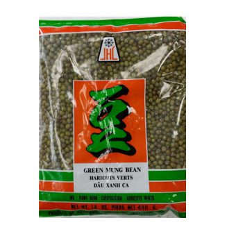 JHC Peeled Green Mung Bean 400g (50 Pack)