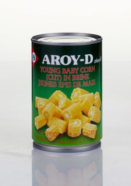 Aroy-D Cut Baby Corn 425g (24 Pack)