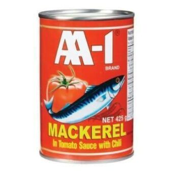 AA-1 Mackerel in Tomato with Chili (24X425g)