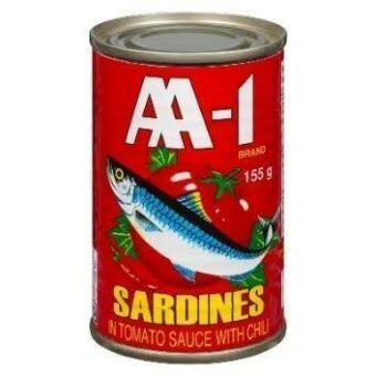 AA-1 Sardines in Tomato Sauce with Chili (50X155g)