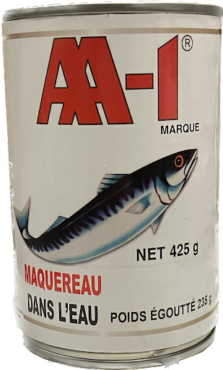 AA-1 Mackerel in water (24X425g)
