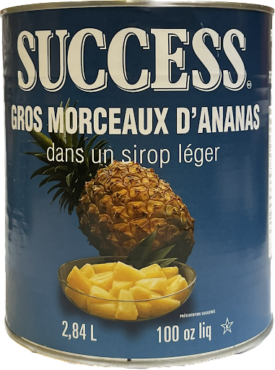 SUCCESS Pineapple Chunks (6X5lb)