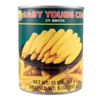 TAS Young Baby Corn Whole (6X3000g)
